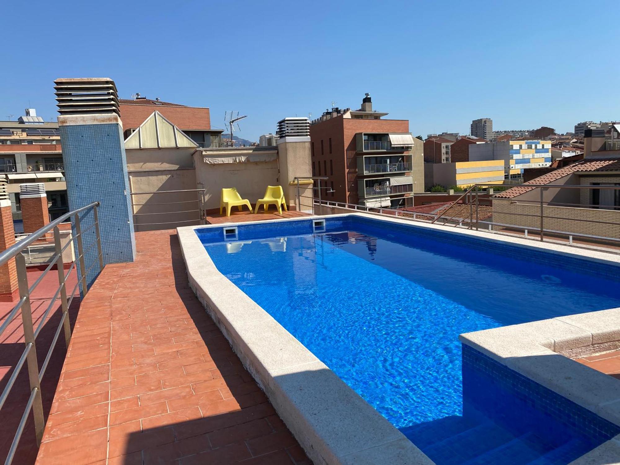 Apartamento Piso en Terrassa Centro +Piscina+Terraza+Vistas Exterior foto